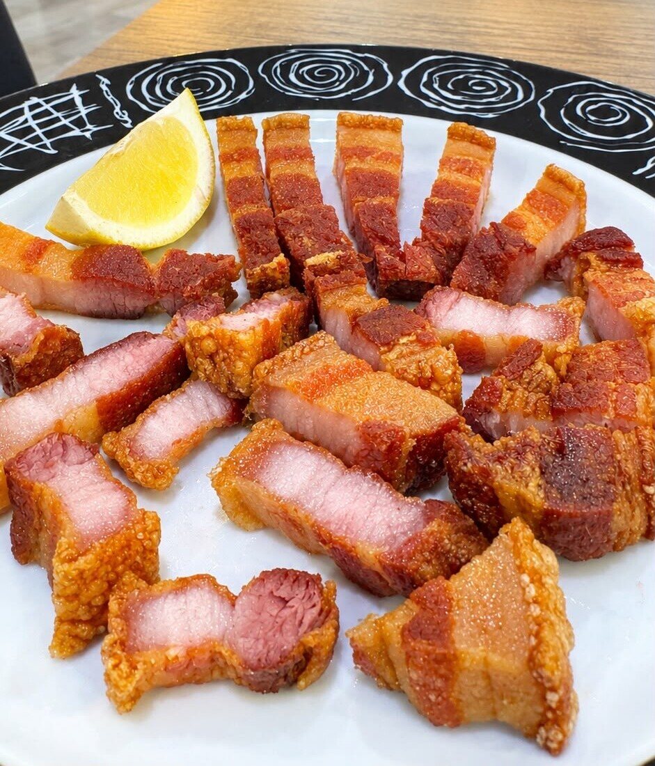 Torreznos de Soria con limón